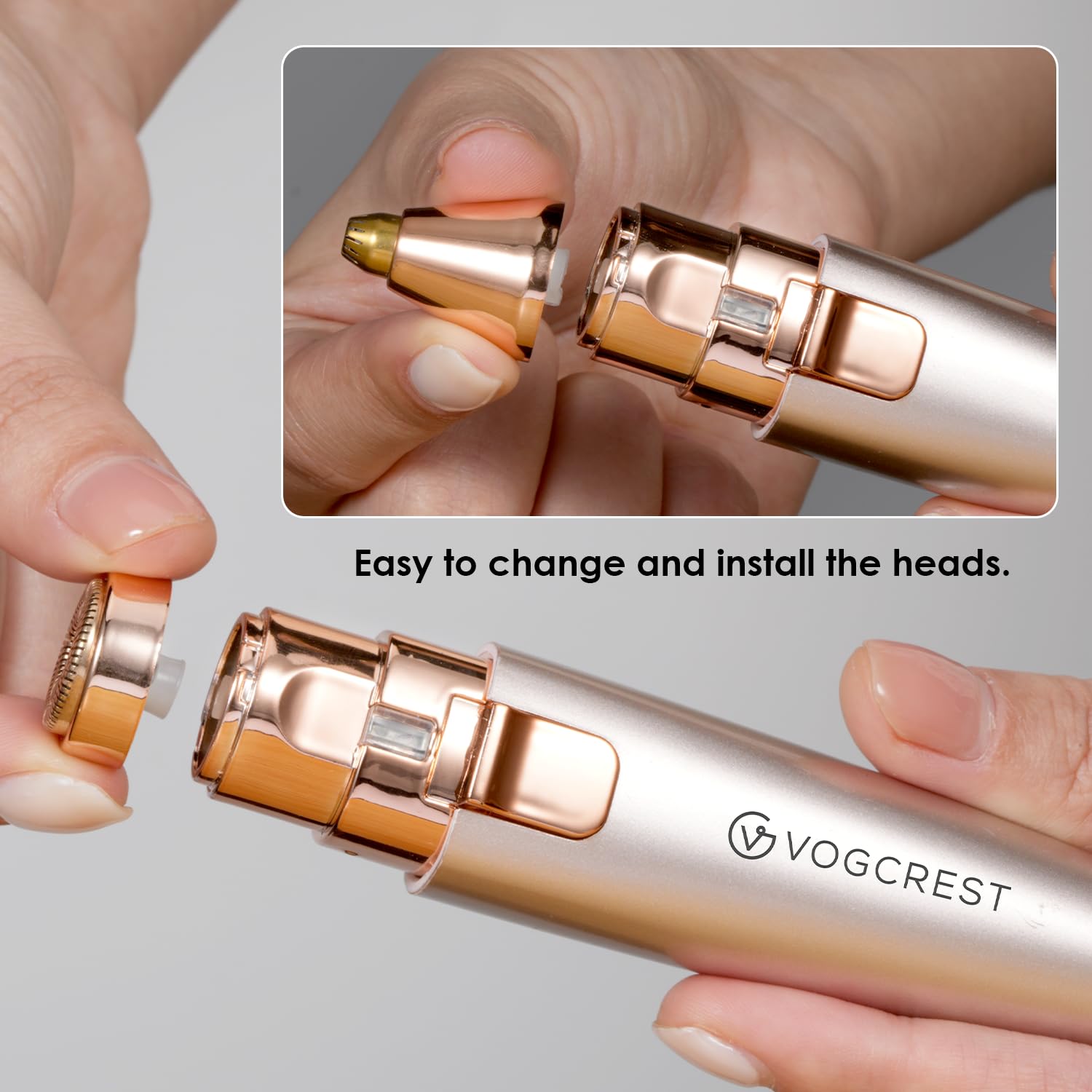 vogcrest replacement head vg-102 OEM-quality accessory delivers reliable grooming results.