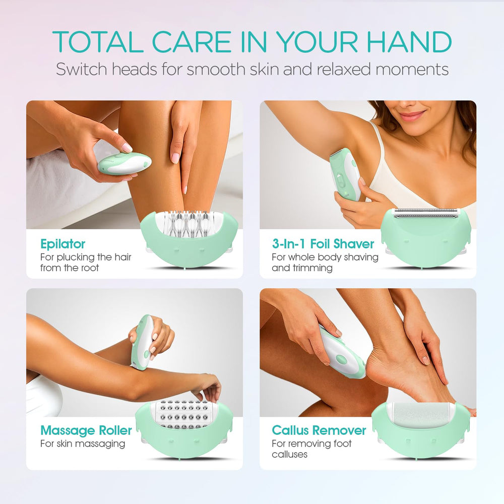 VOGOE Epilator callus remover for smoother feet.