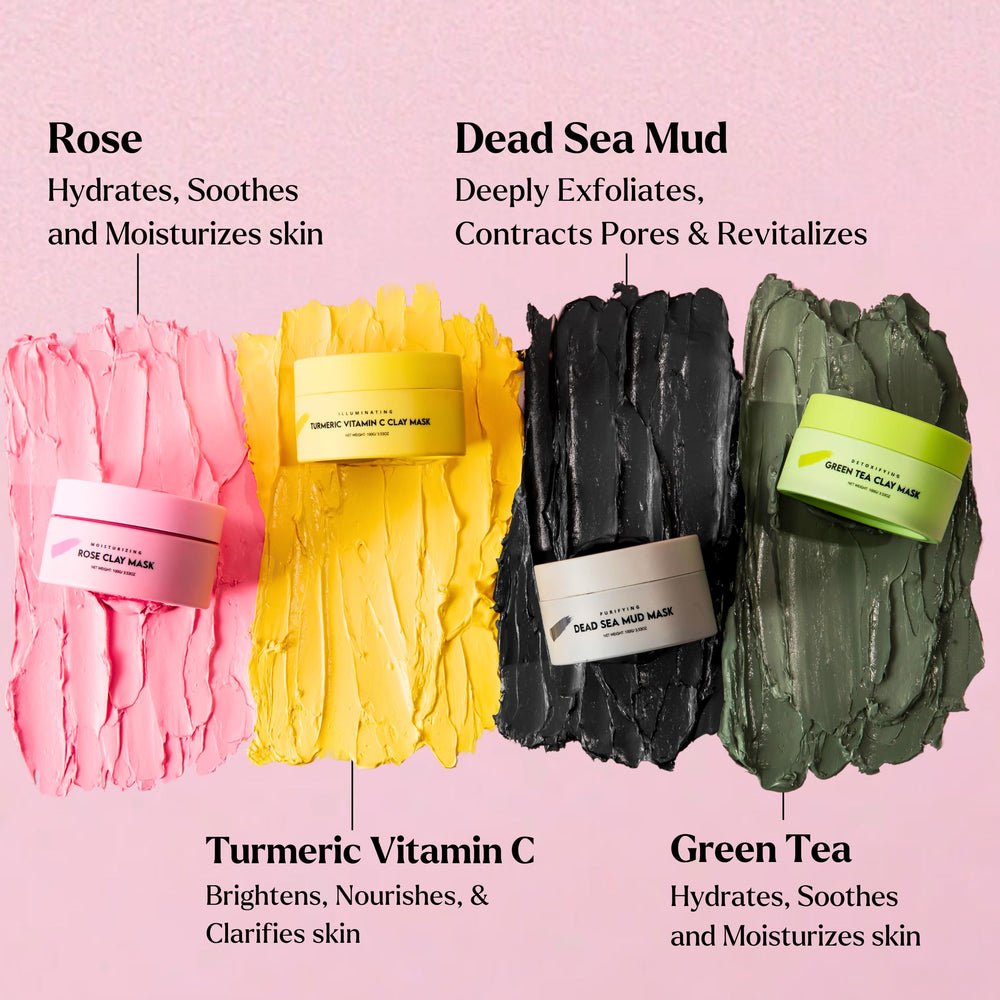 VogueNow Dead Sea mud clay mask purifies pores and cleanses