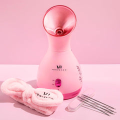 VogueNow facial steamer spa kit for at-home pampering