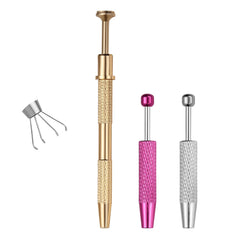 VOJO silver ball grabber tool kit enables precise jewelry changes.