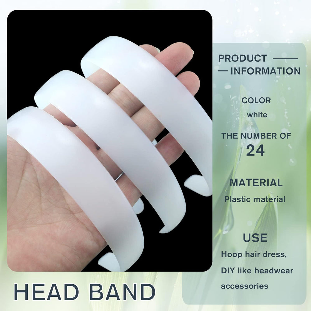 VOKOY headbands bendable elastic shows flexible fit for all-day craft sessions