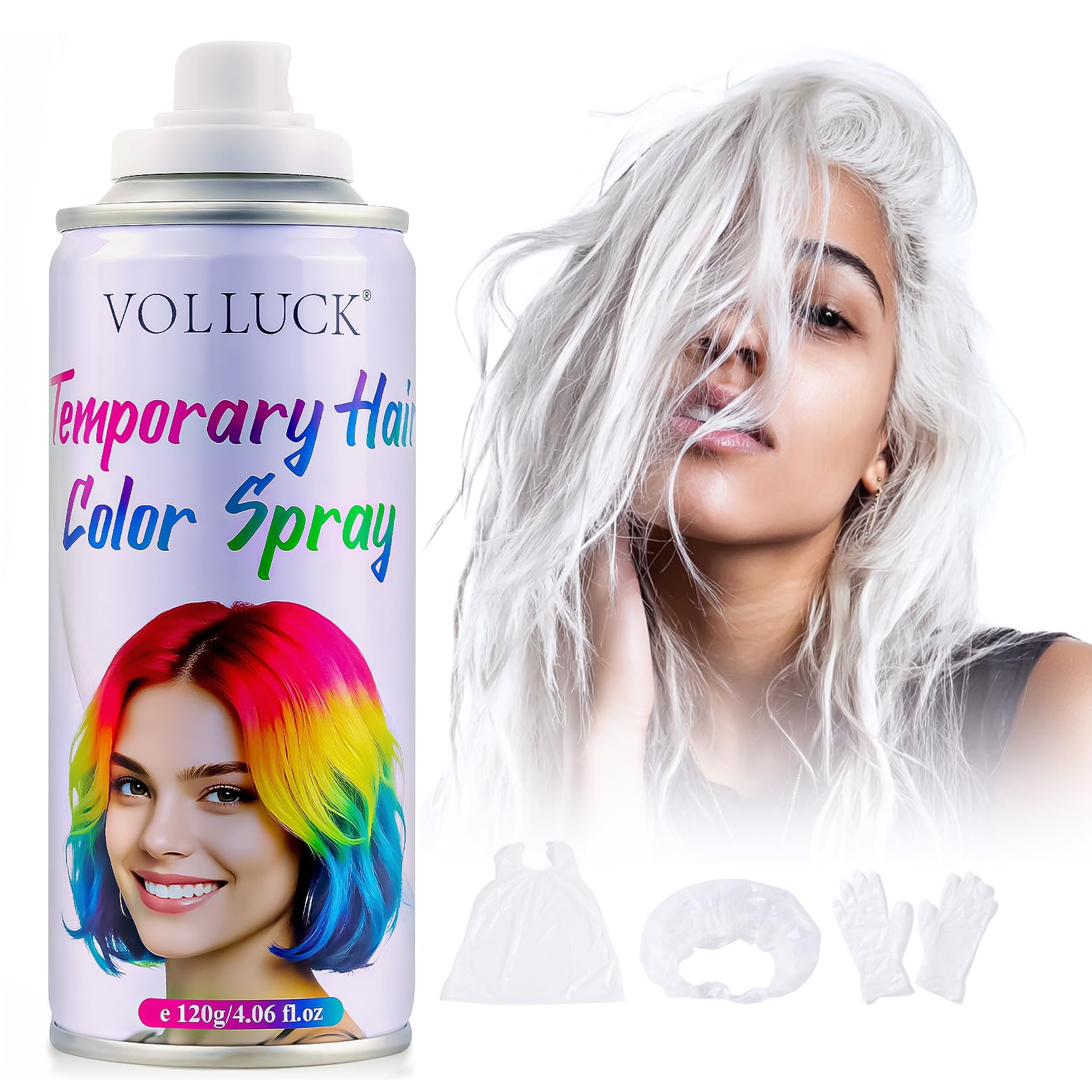 VOLLUCK halloween-costume idea—instant color for striking costume accents.