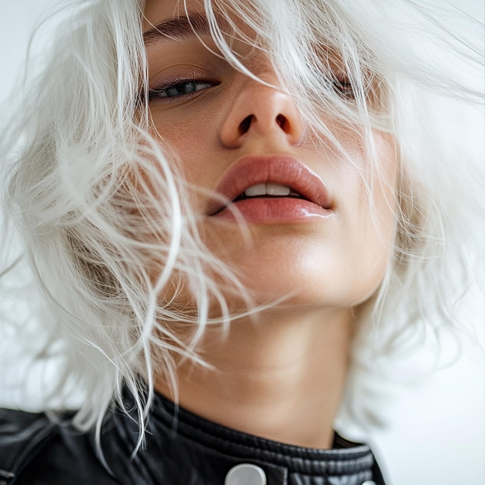 VOLLUCK before and after—dramatic yet washable color transformation.