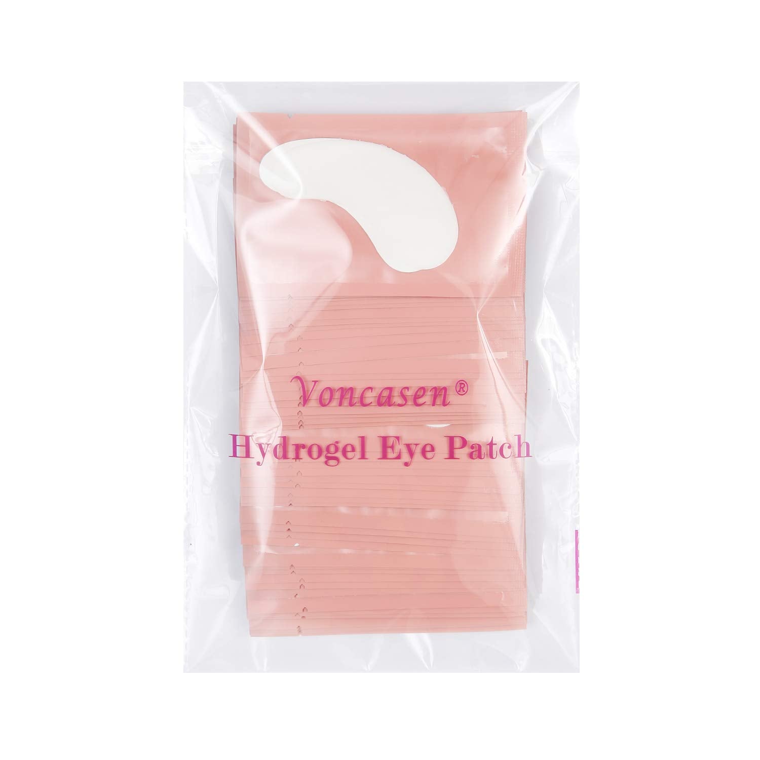 Voncasen eye pads enhance client comfort during eye treatments.