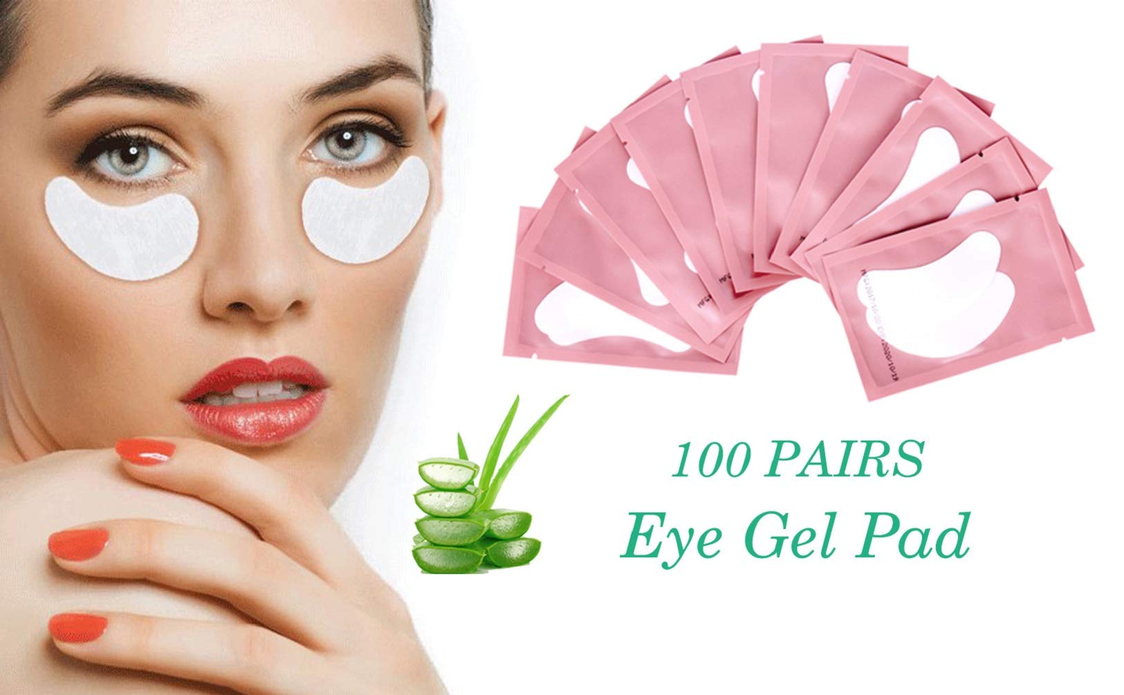 Voncasen eye pads provide a cooling effect for refreshed skin during treatments.