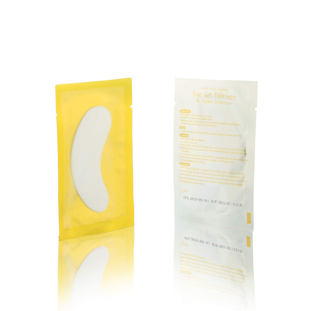 Voncasen eye pads suitable for lash extensions, facials, tinting, and lash removing.