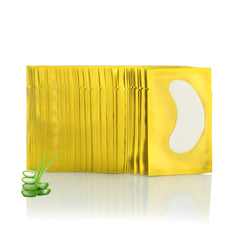 Voncasen eye pads for professional grafting during lash extensions provide smooth, clean application.