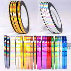 Vonrui nail striping tape 1mm silver line for precise nail art