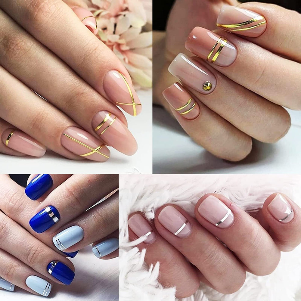 Vonrui nail tape 20pcs packaging view highlights essential nail art toolset.