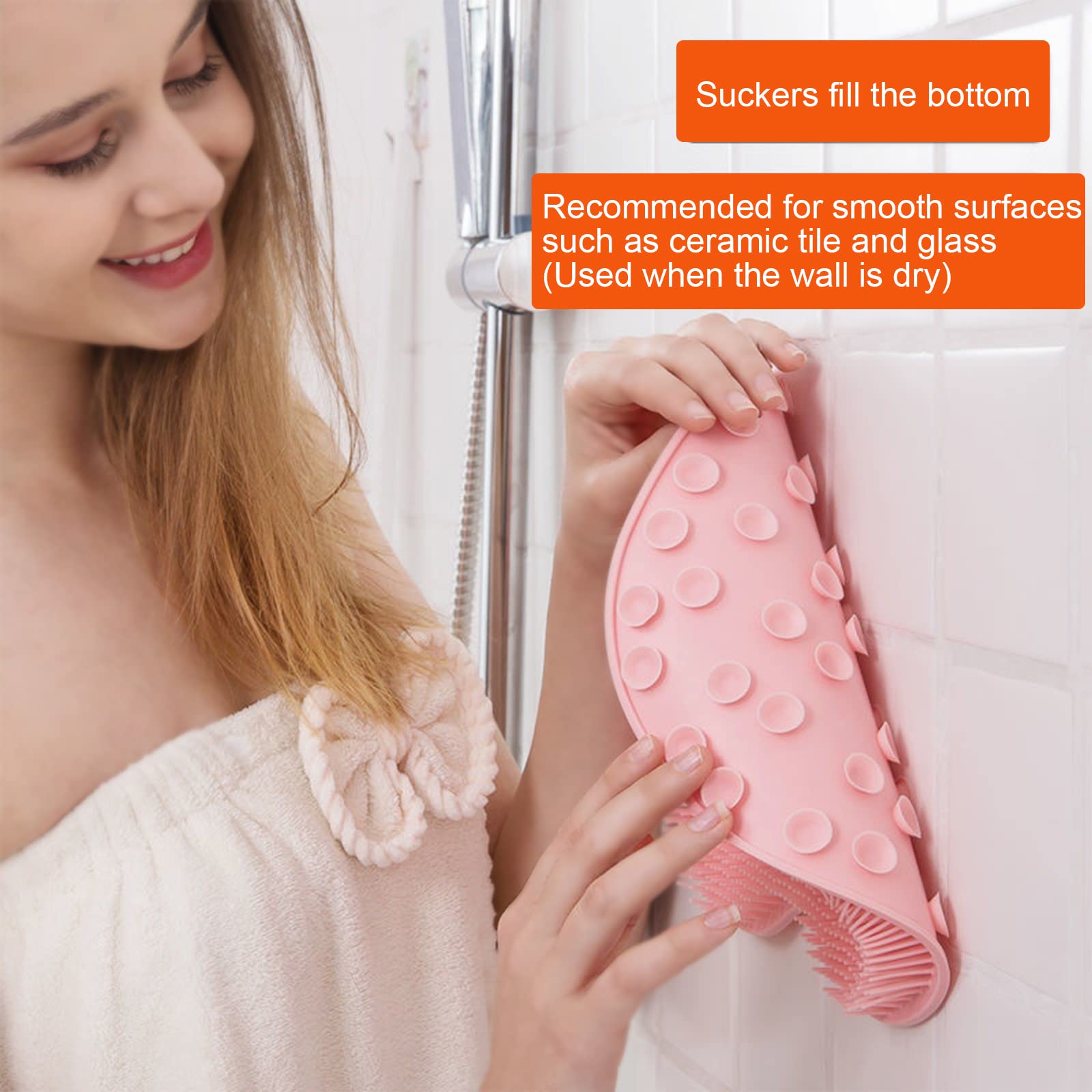 VOPHIA soft silicone material stays comfortable during long baths