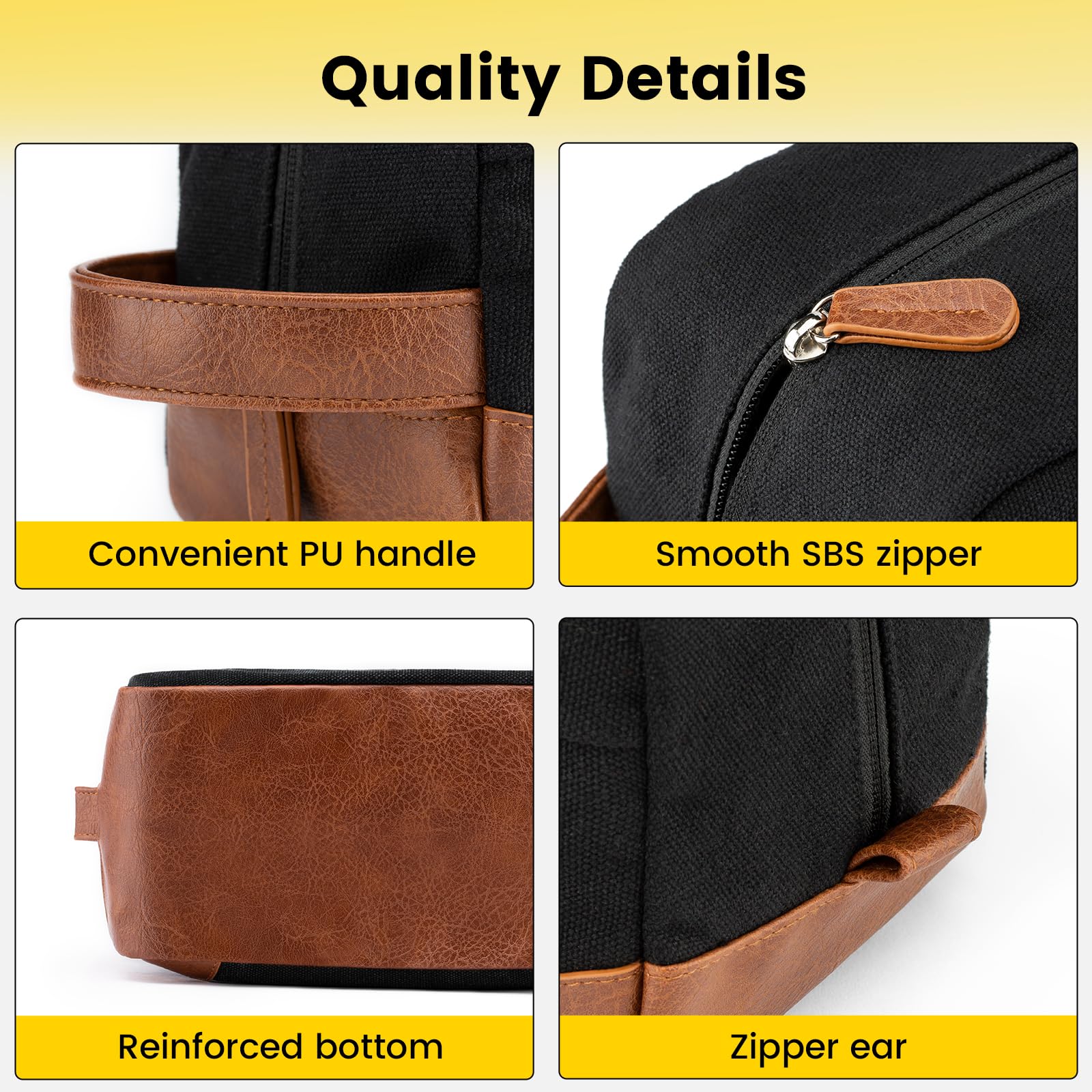Vorspack travel toiletry bag hanging handle simplifies unpacking in hotels