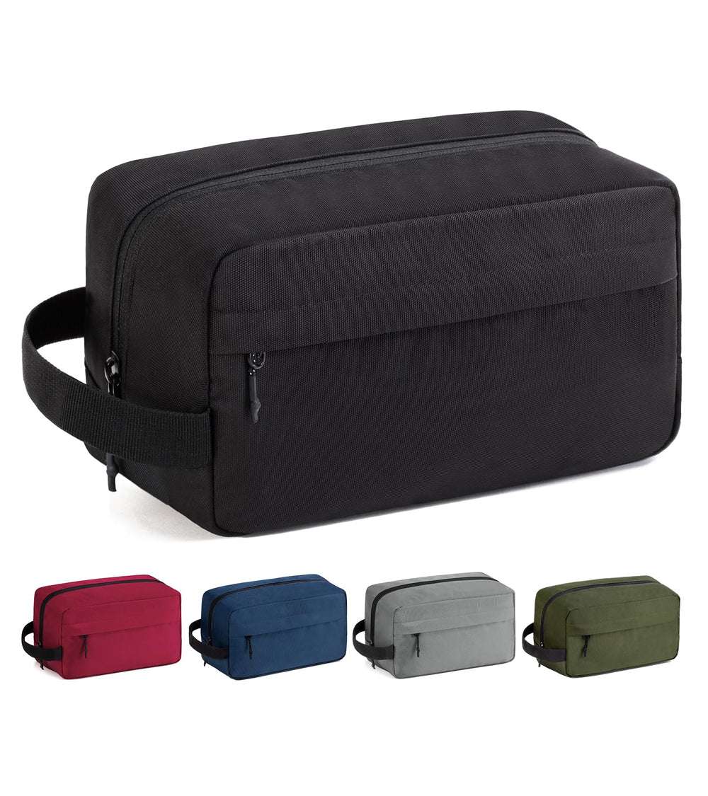 Vorspack travel toiletry bag open view highlighting roomy main compartment for toiletries