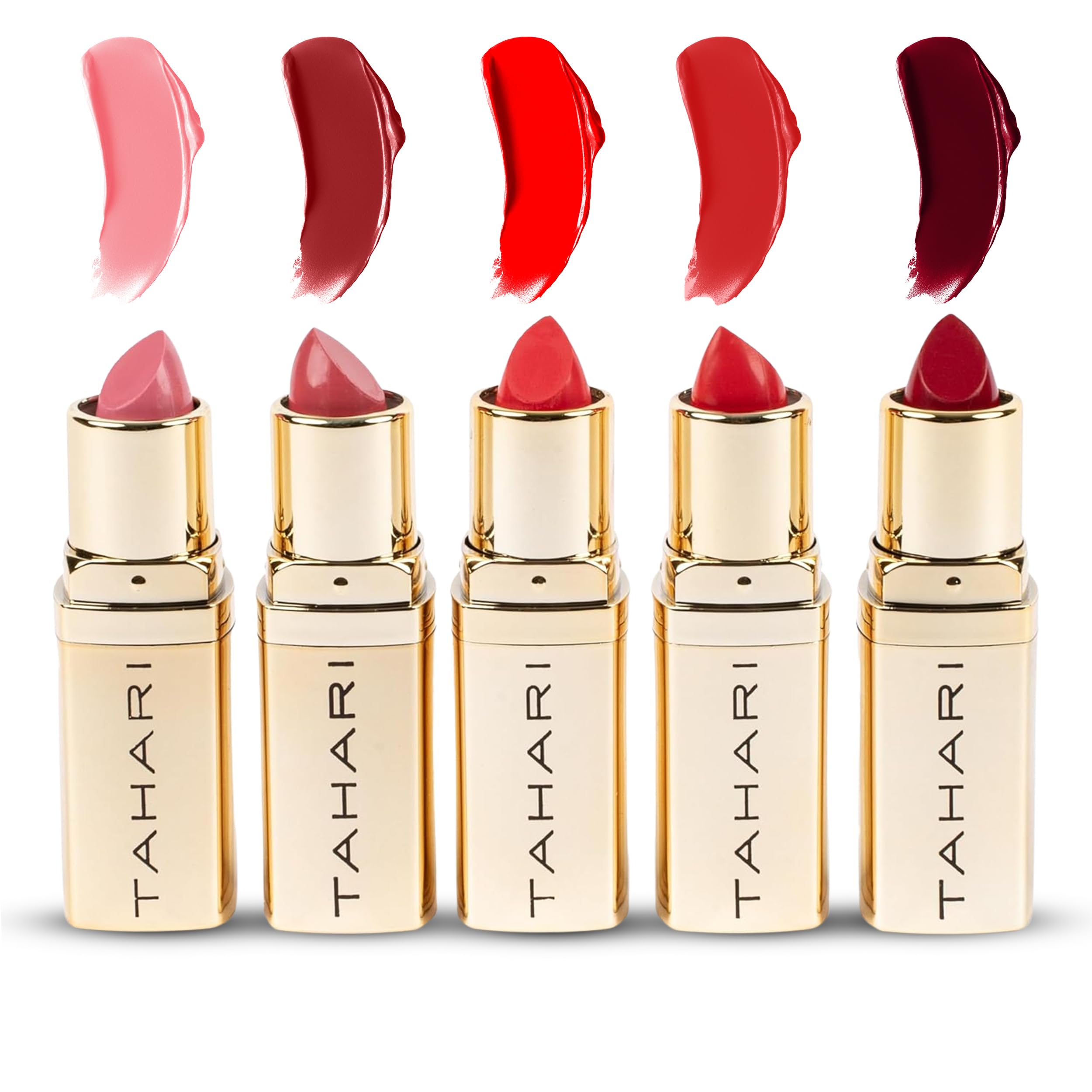 VOTUM Tahari 5pc lipstick set box shows elegant gift packaging for gifting.