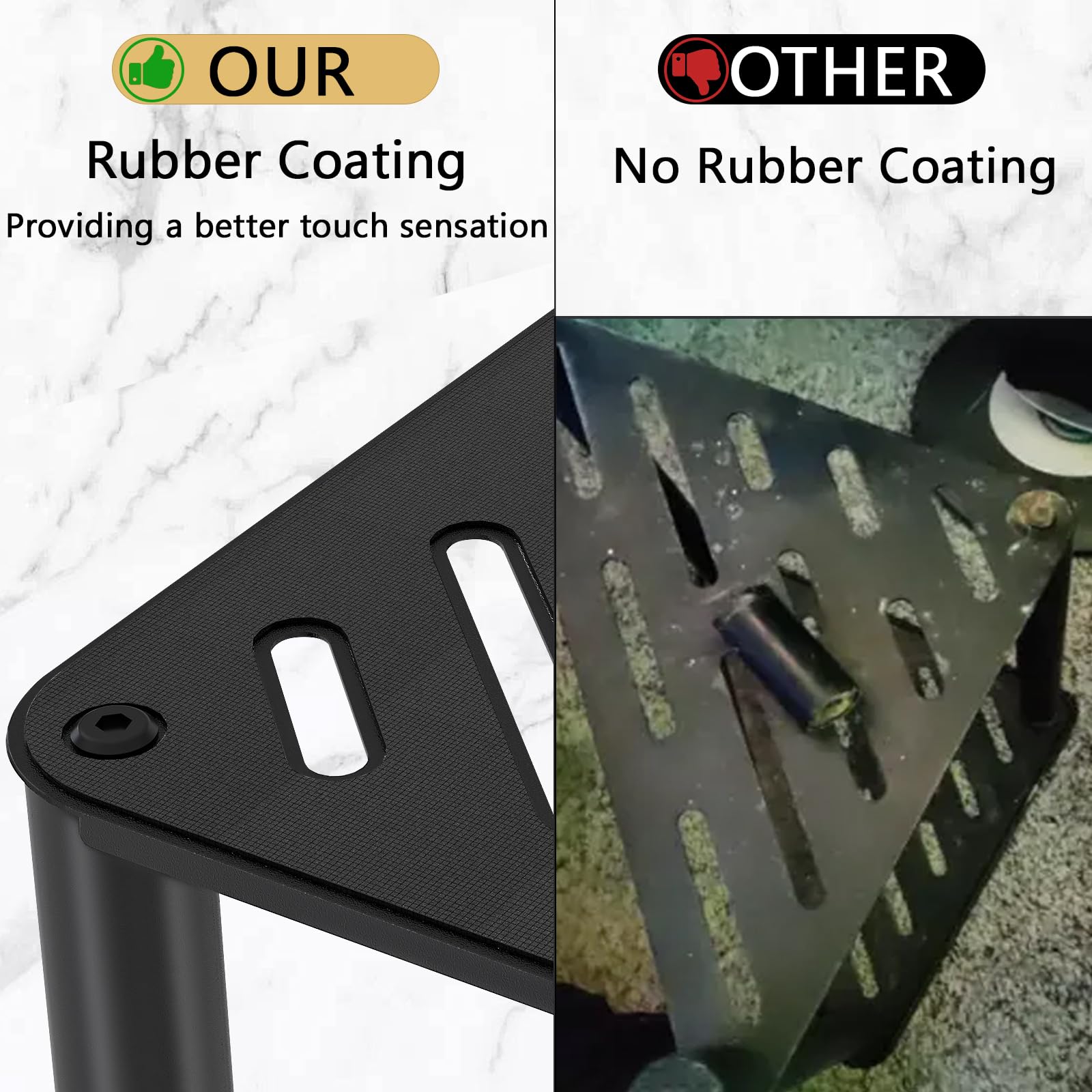 VOTZAAQ shaving-leg stool designed for use inside the shower