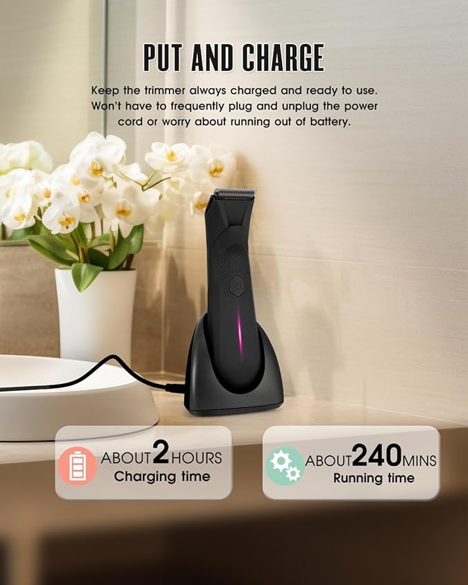 Voukad Manscaper body groomer for chest, arms, legs