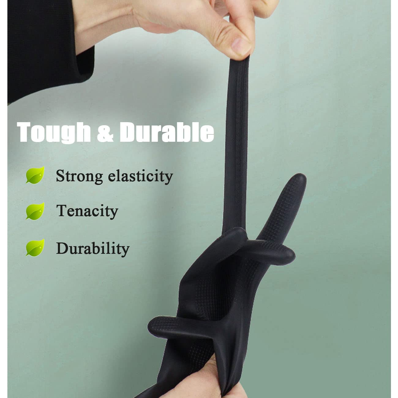 VOVCIG Hair Dye Gloves reusable and washable, reducing waste in professional color services.
