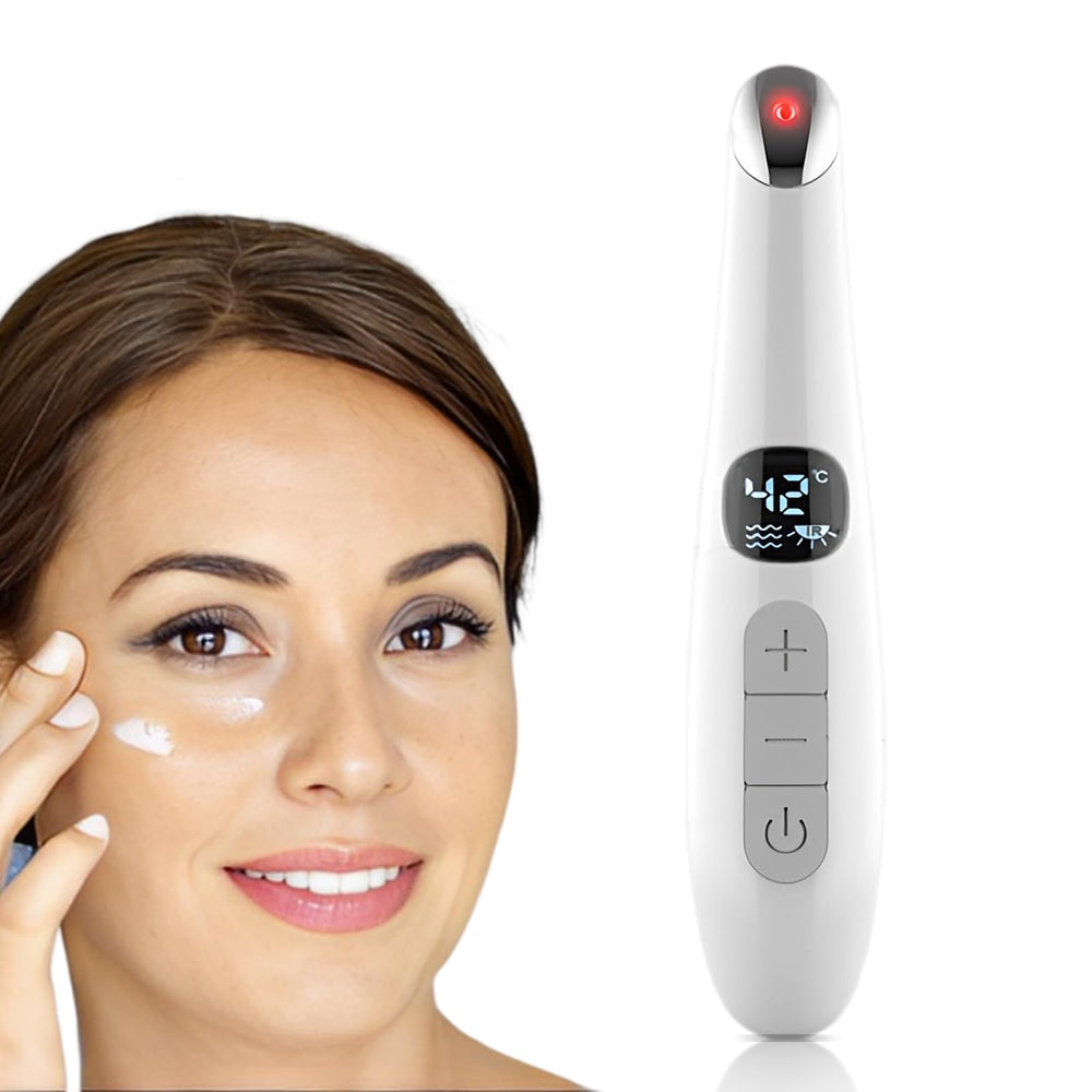 Vowleike Eye Lift Wand close-up showing compact all-in-one facial sculpting convenience.