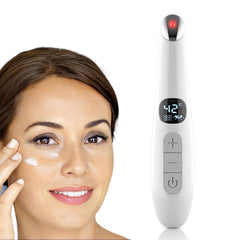 Vowleike Eye Lift Wand close-up showing compact all-in-one facial sculpting convenience.