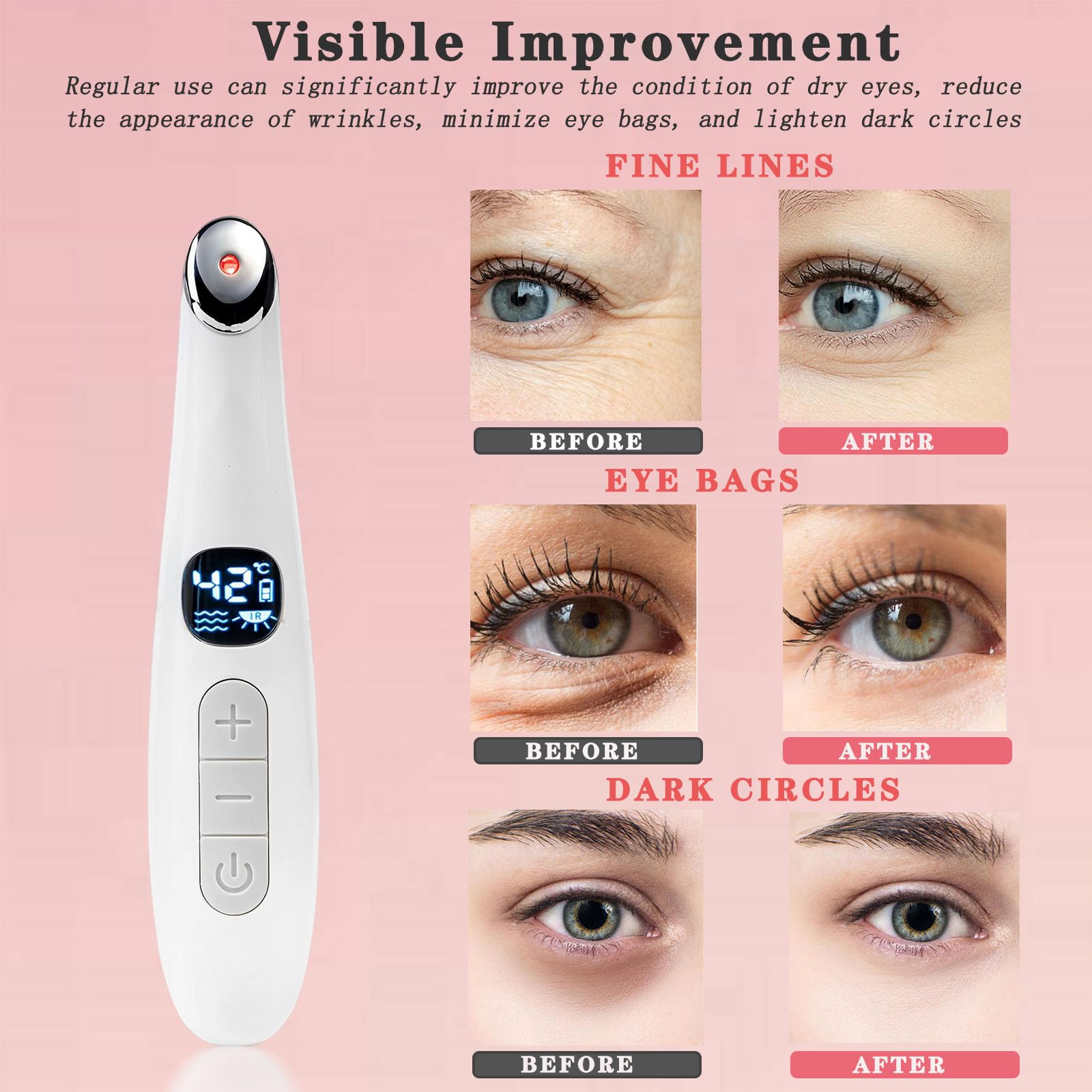 Vowleike Eye Lift Wand enhances skincare absorption after serums and moisturizers.