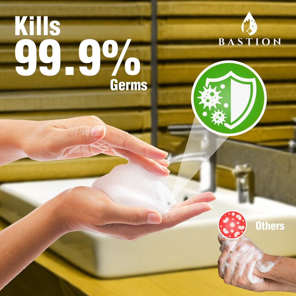 Voyager Mango Foaming Hand Soap with family-friendly design for sensitive skin.