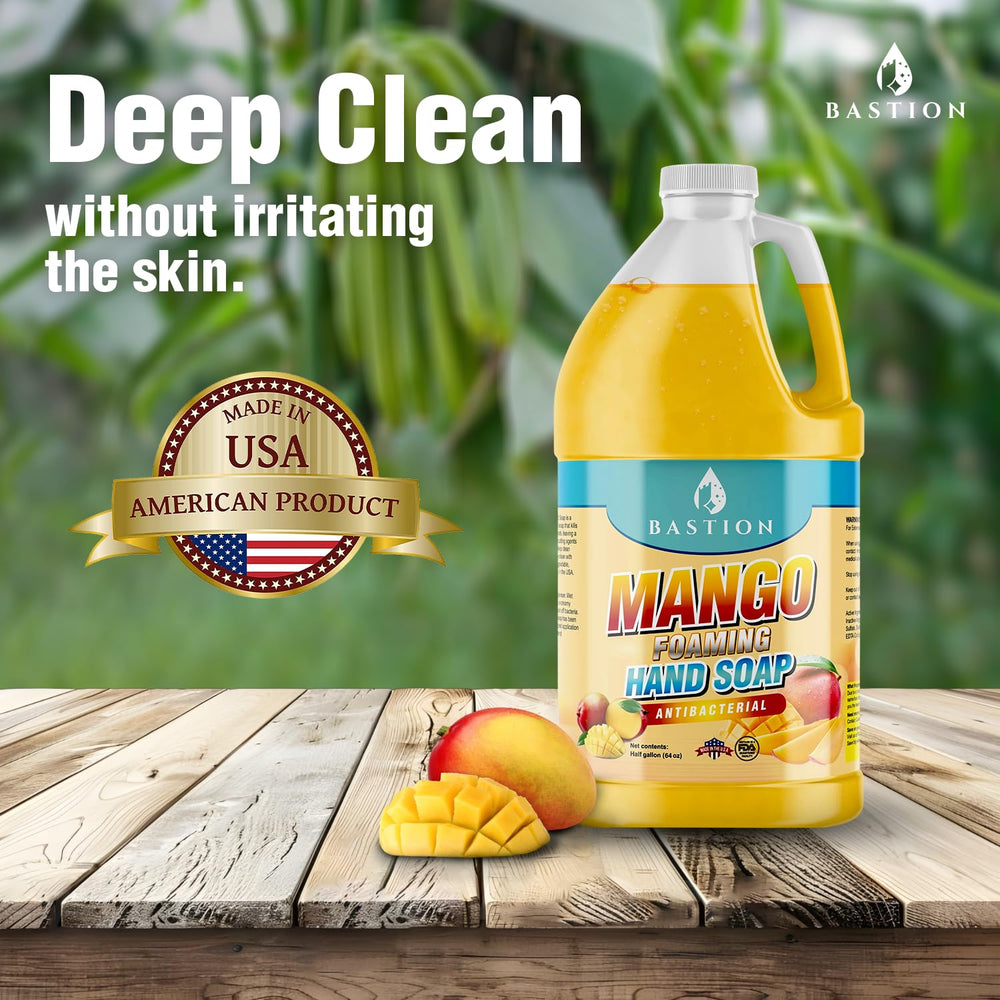 Voyager USA-made Mango Hand Soap refill jug ready for bulk savings.
