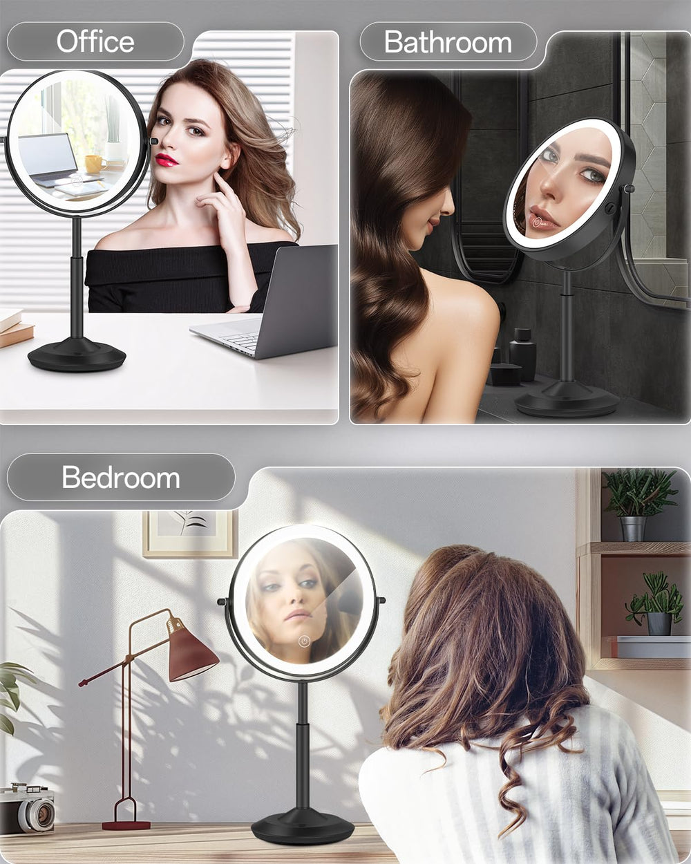 VPU makeup mirror gift-ready packaging ideal for gifting.