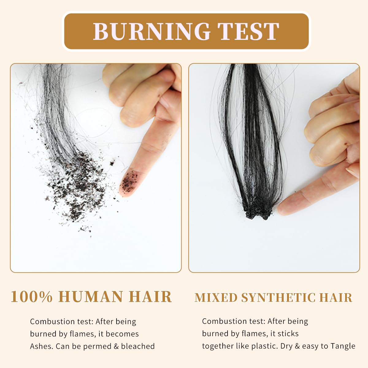VQPPM virgin Brazilian hair wig texture highlights softness and tangle-free wear.