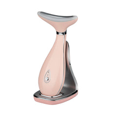 VRAIKO Lily neck massager in pink showing ergonomic design for easy contouring