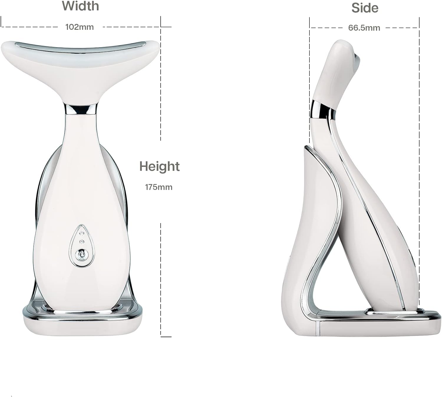 VRAIKO Lily ergonomic head follows neck contours for quick 2-5 minute routines