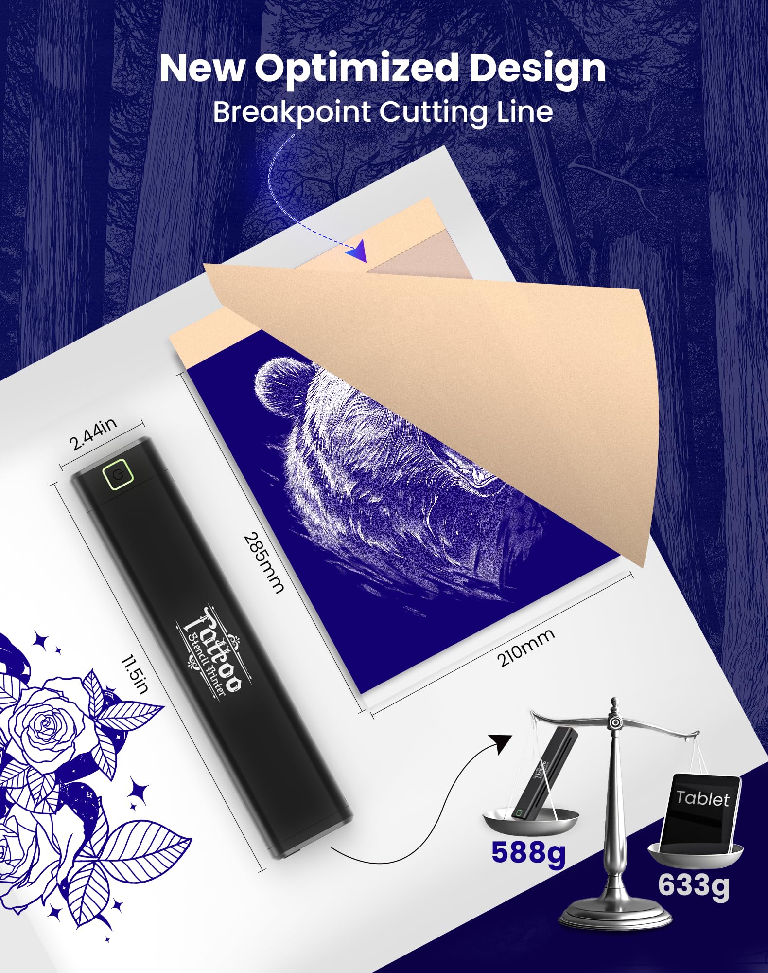 Vretti P84 portable tattoo kit ready for studio or travel