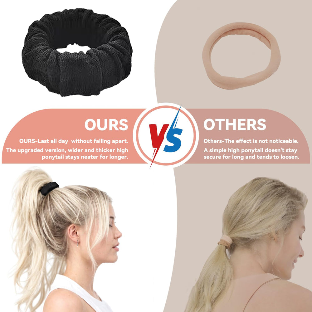 Vrose Flosi damage-free ponytail hold ideal for all-day comfortable wear.