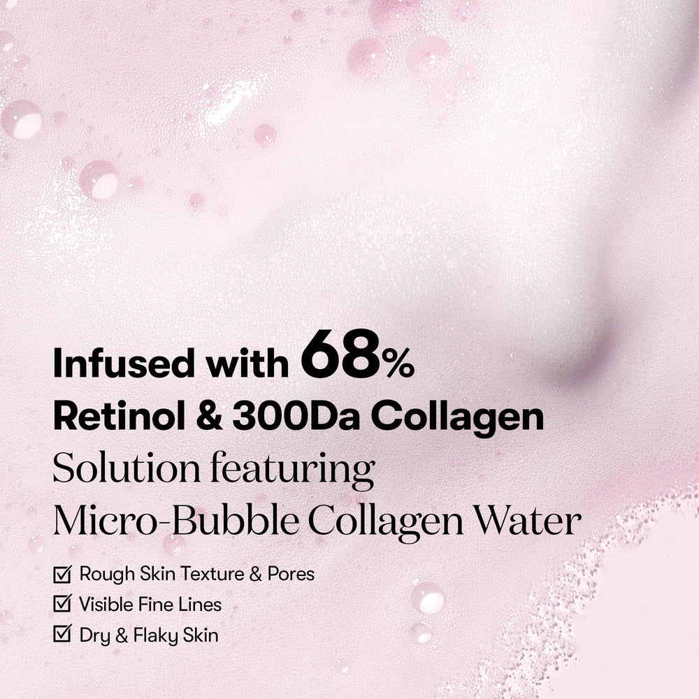 VT COSMETICS Bubble Serum texture while applying for smooth skin feel.
