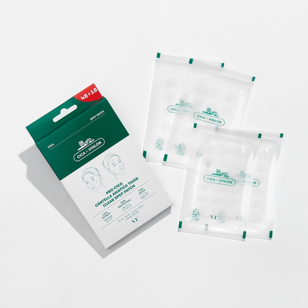 VT COSMETICS Centella ingredients close-up highlights Centella Asiatica and actives.