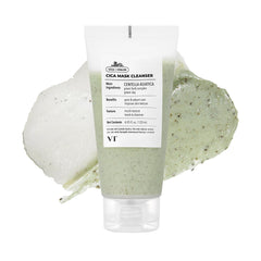 VT COSMETICS CICA Mask Cleanser jar front for gentle daily cleansing and pore care.