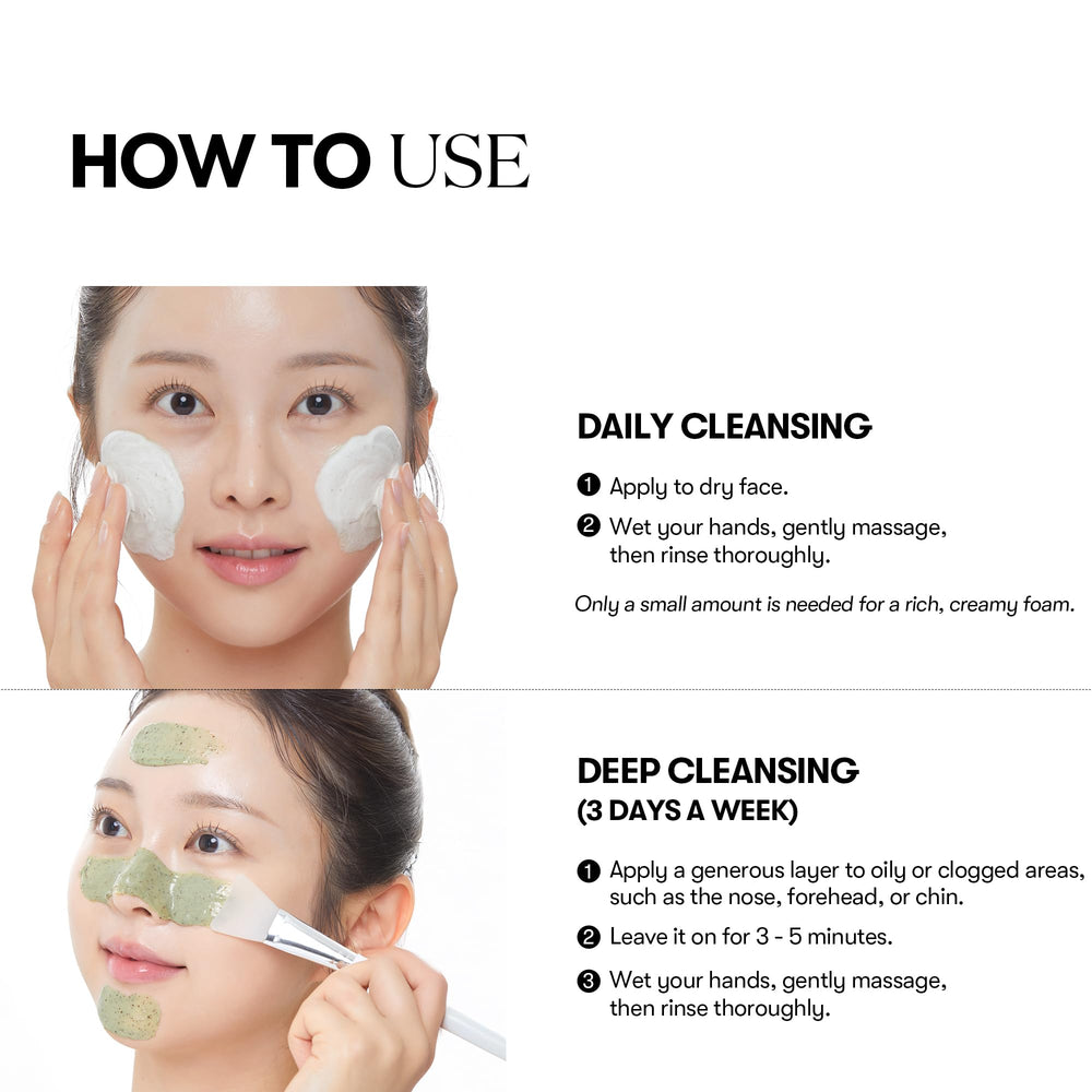 VT COSMETICS CICA Mask Cleanser gentle formula suitable for acne-prone and sensitive skin.