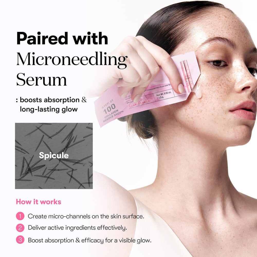 VT COSMETICS Collagen Reedle Shot mask turns transparent after a few hours.