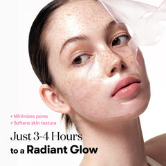 VT COSMETICS Collagen Reedle Shot step-2 mask adheres snugly for absorption.