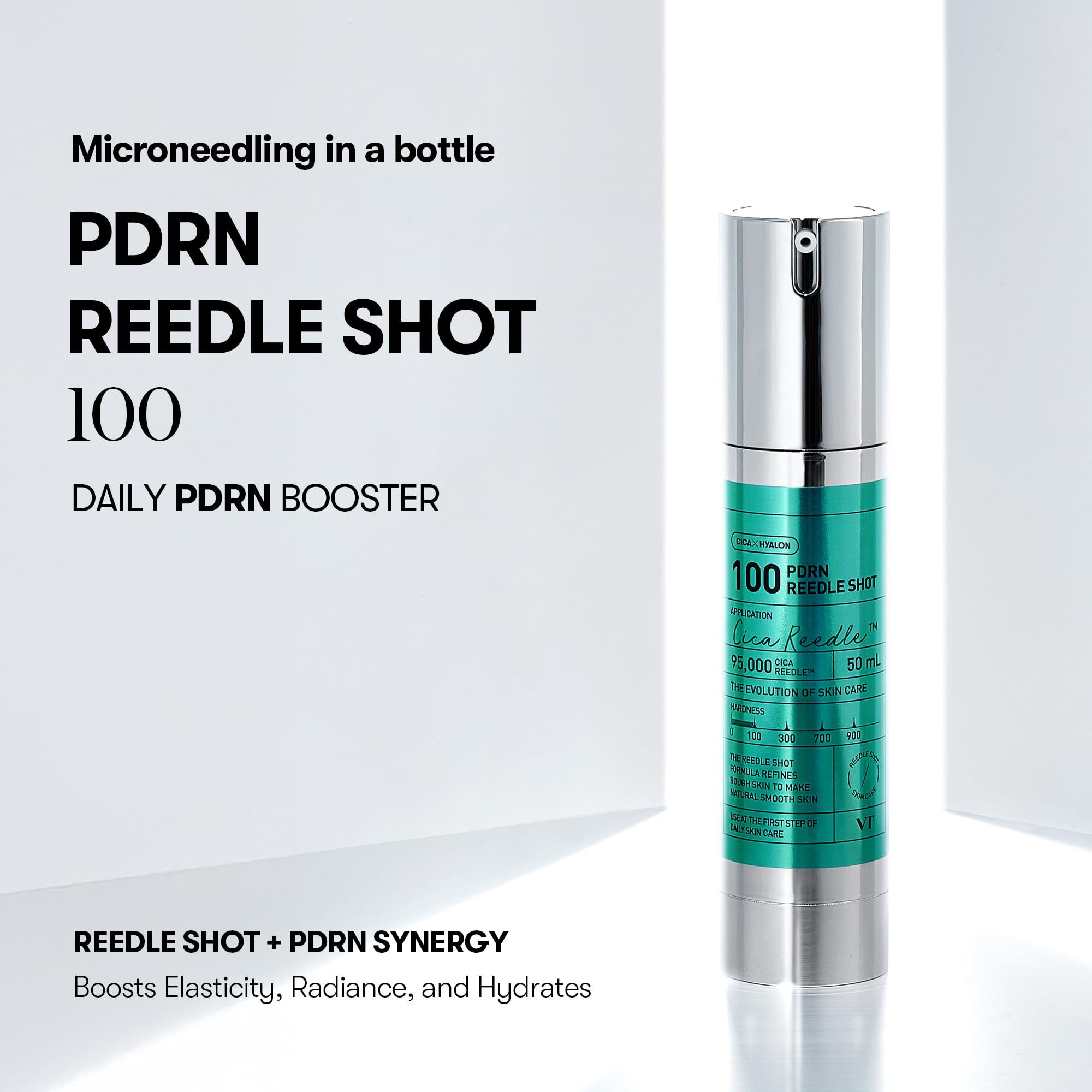 VT COSMETICS Color Reedle Shot pump application demonstrates easy daily use