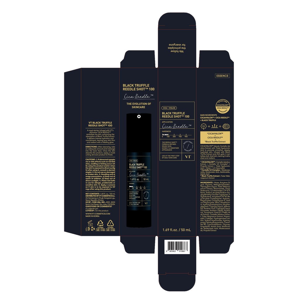 VT COSMETICS Exosome skin booster closeup communicates deeper absorption benefits.