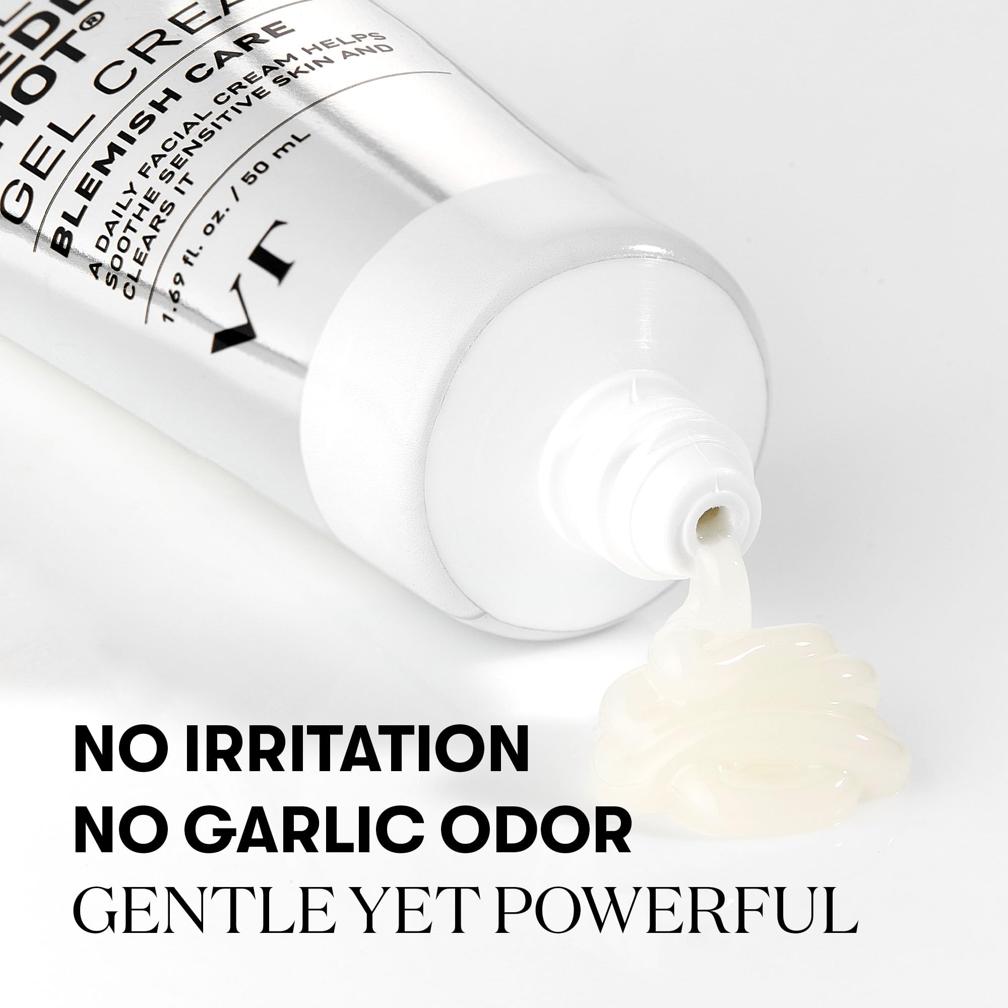 VT COSMETICS Garlic AC Reedle Shot Gel Cream ingredients-niacinamide focuses on balanced, brightening possibilities.