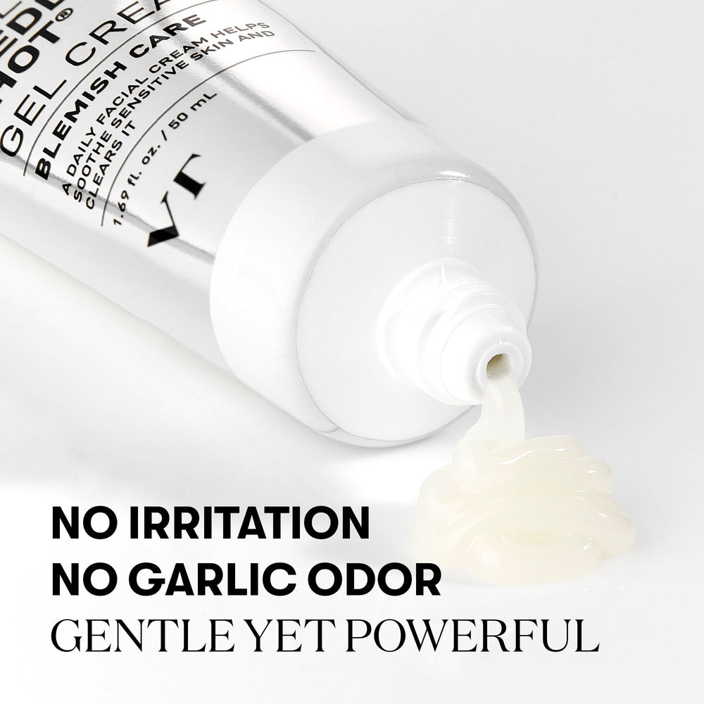 VT COSMETICS Garlic AC Reedle Shot Gel Cream ingredients-niacinamide focuses on balanced, brightening possibilities.