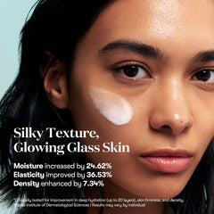 VT COSMETICS PDRN 100 Essence closeup demonstrates smooth skin-plumping layers forming.