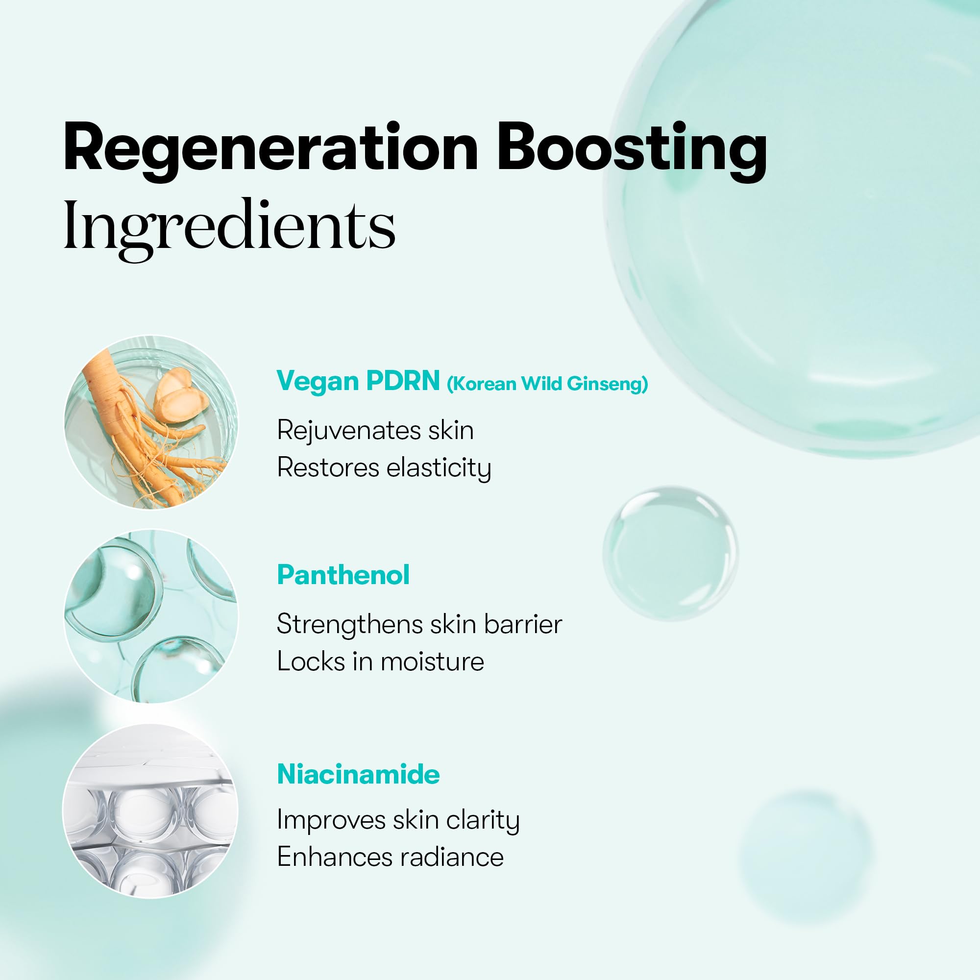 VT COSMETICS PDRN Hydrogel Mask ginseng-derived ingredients support revitalized complexion