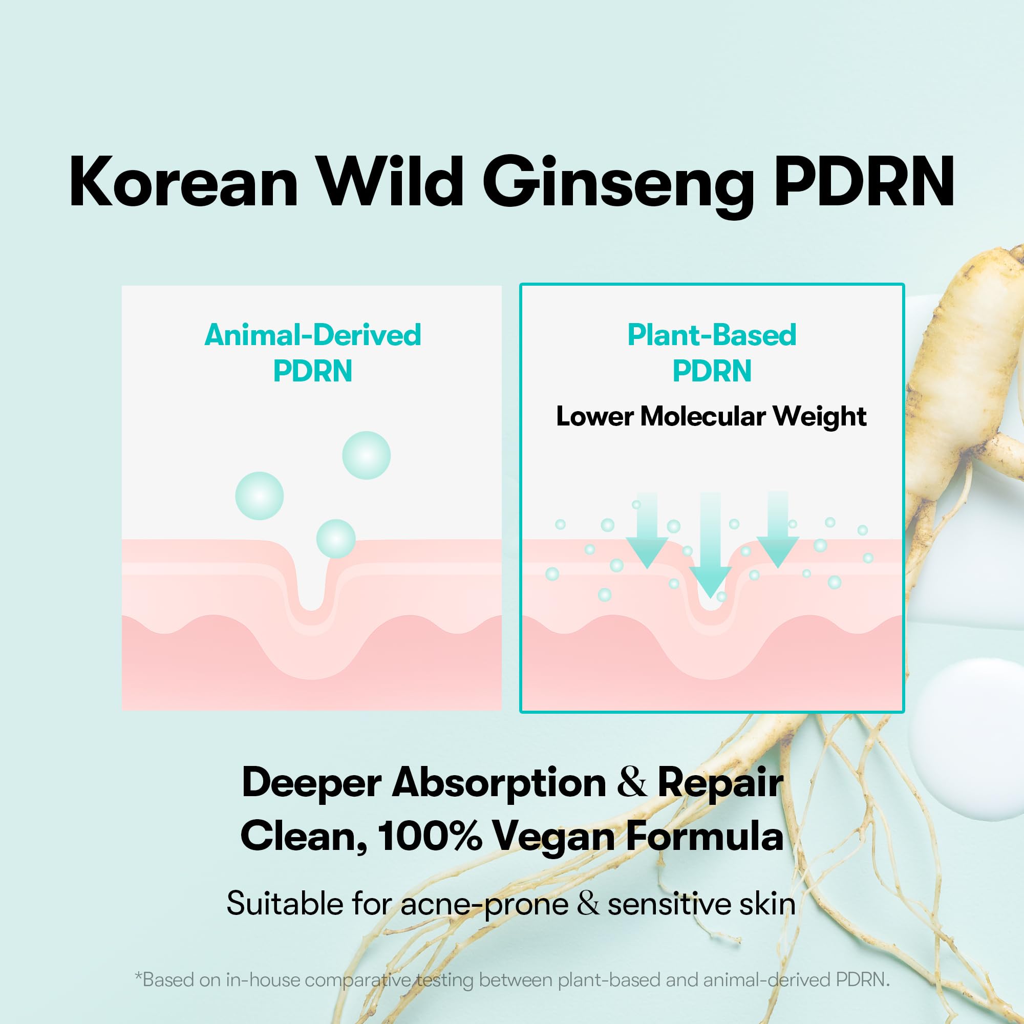 VT COSMETICS PDRN Hydrogel Mask hydrating gel formula provides plumping comfort