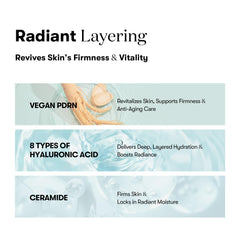 VT COSMETICS PDRN Tension Toner Pad milky-essence soaked pad delivers deep hydration.