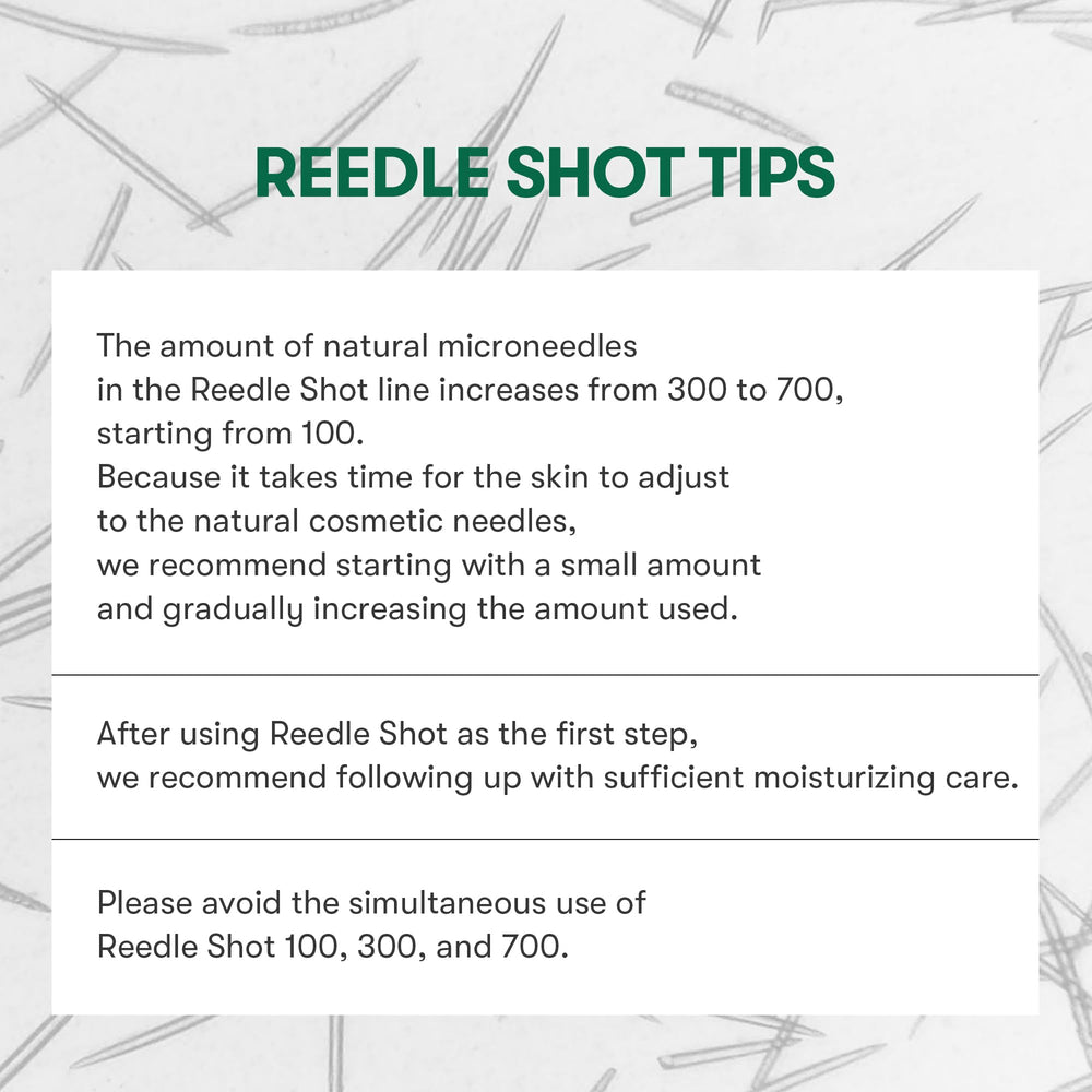 VT COSMETICS Pro Cica Reedle Shot 100 bottle on wood surface suggesting calming hydration.