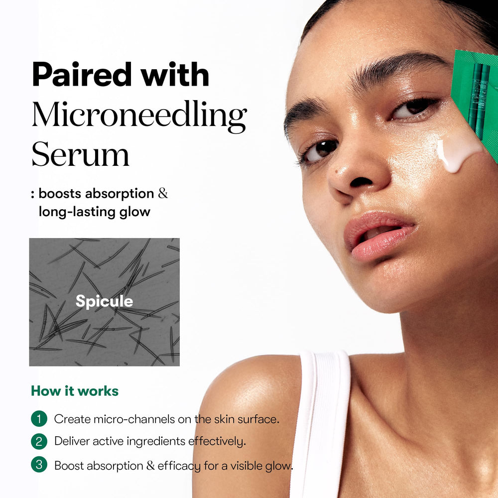 CICA HYALON-GENE detail signals signature calming action in VT COSMETICS Reedle Shot.