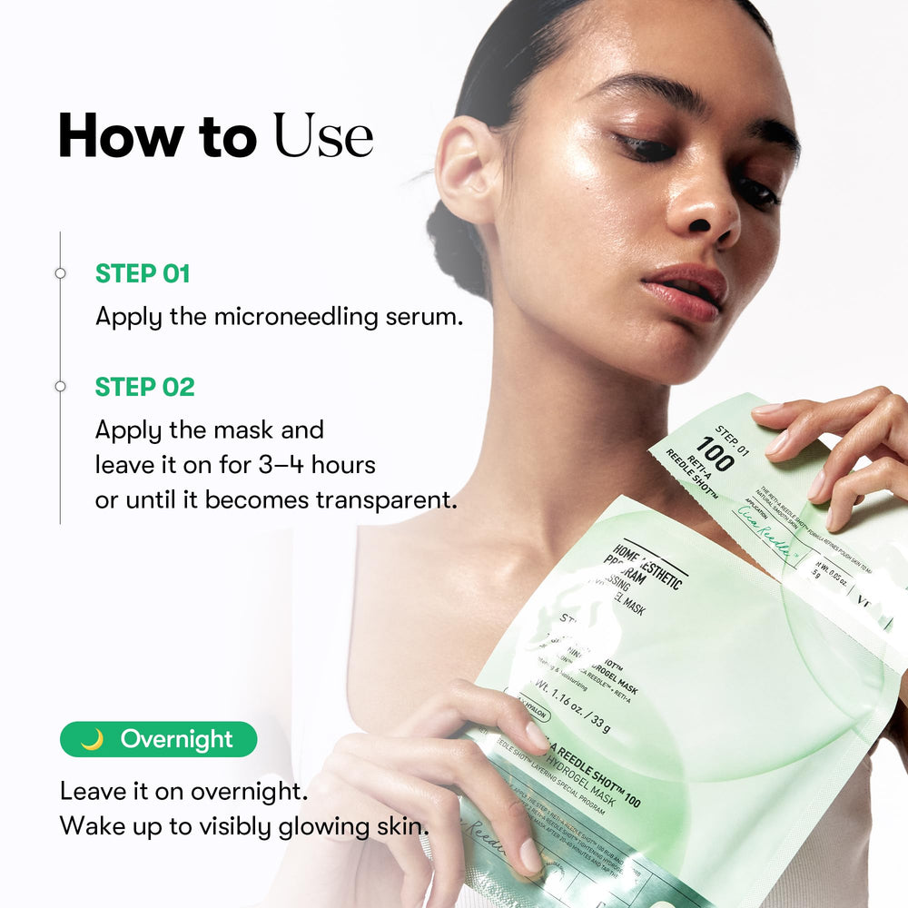 VT COSMETICS Reti-A Reedle Shot cooling soothing option delivers quick comfort for sensitive skin.