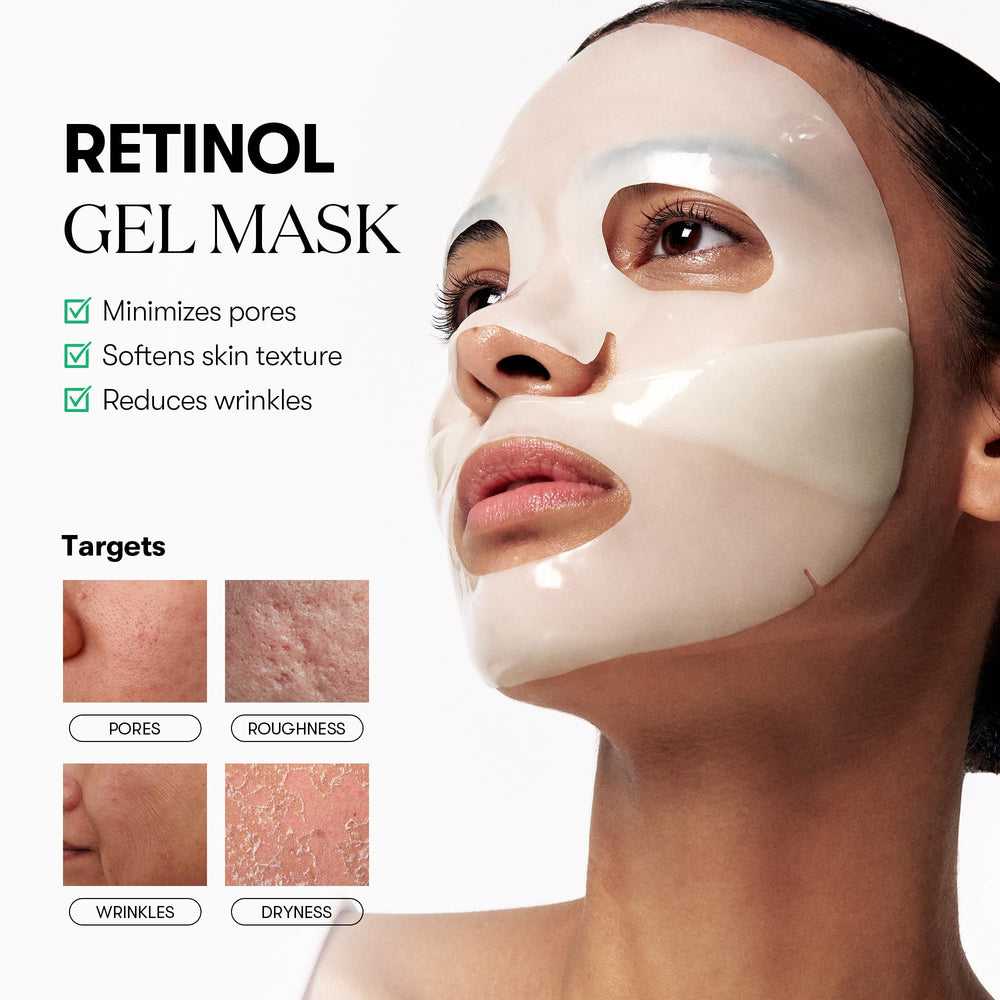 VT COSMETICS Reti-A Reedle Shot essence-infused hydrogel closeup highlighting serum-rich delivery.